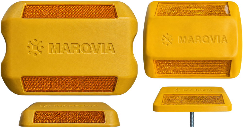 Tachas refletivas Marqvia mono e bidirecionais